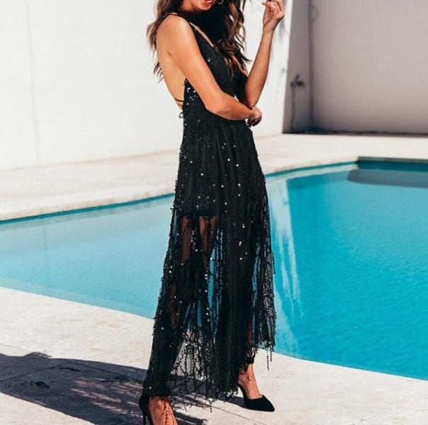 Backless Sequin Dress | Sundowner ...